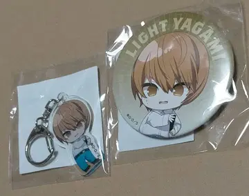 DEATH NOTE 온라인 복권 아크릴 키링 캔뱃지 야가미 라이토