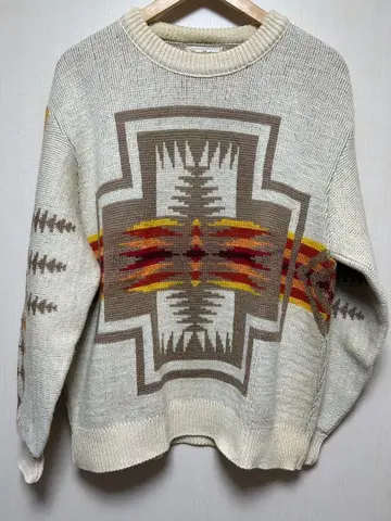 USA 제조 70s 펜들턴 PENDLETON 네이티브 무늬 니트