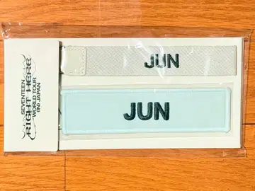 SEVENTEEN JUN 준 와펜 배지 & 멀티 스트랩 세트