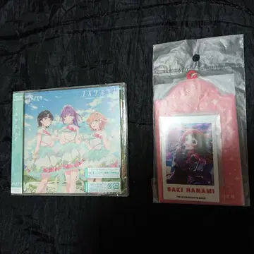 새상품 러브 라이브 CD & 학원 아이돌 마스터 하나미 사키 홀더 세트