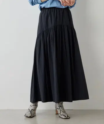 미사용 새상품 택 포함 Whim Gazette 빈티지 타프타 스커트