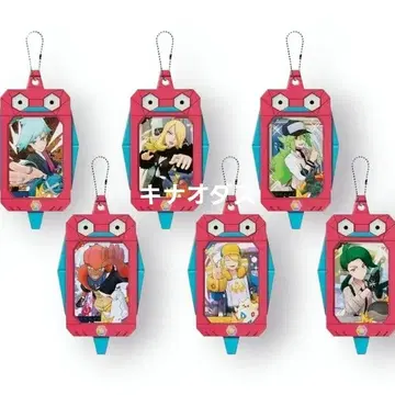 포켓몬 마스터즈 EX 폴리곤폰풍 카드 케이스 전 6종 세트