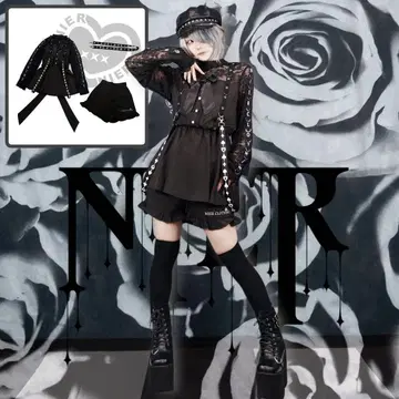 고품질 GOTHIC LACE & RIBBON SET UP