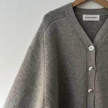 익스트림 캐시미어 론 헤르만 별주 2WAY 가디건