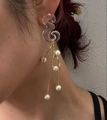 glint x aokiyuri 콜라보 귀걸이