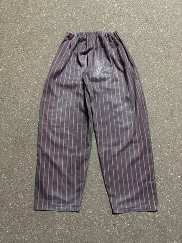 구제 의류 스트라이프 팬츠 이지 팬츠