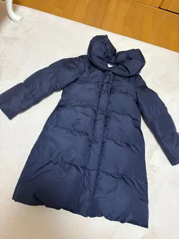 쿠튀르 브로치 리본 다운 자켓 코트 38 M