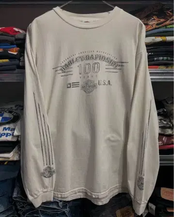 Harley-Davidson 100주년 기념 롱 슬리브 셔츠