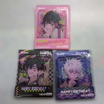 시광대리인 벌스데이 아크릴 블록 유사 글리터 중국 한정판