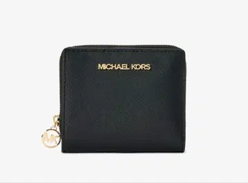 MICHAEL KORS 블랙 이단 접이식 지갑