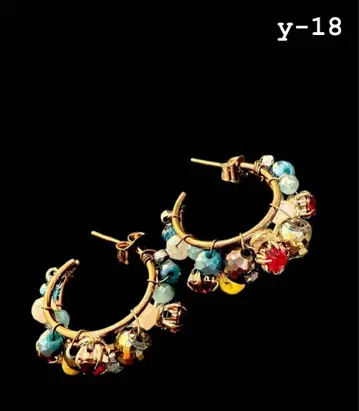 BTS SUGA 윤기 착용 모델! 컬러풀 비즈 귀걸이!