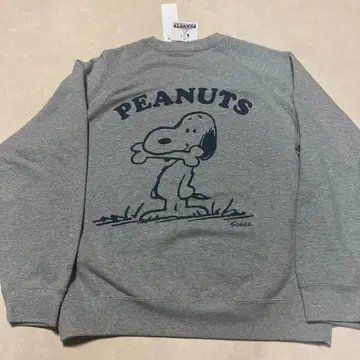 유니클로 피넛 스웨트 셔츠 스누피 트레이닝복 새상품 M