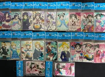 러브 라이브! 스테인리스 카드 거울 아야세 에리 토죠 노조미 야자와 니코