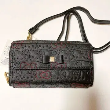 단종 택 포함 헬로키티 숄더 지갑 2016년 산리오