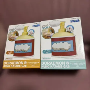 도라에몽 구름 고정 가스풍 핸드솝 보틀 360ml 2종 세트