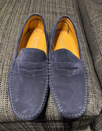 D. LEPORI 스웨이드 로퍼