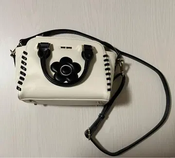 마리퀀트 MARY QUANT 가장자리 스티치 데이지 2WAY 미니 토트