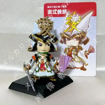 [나오에 카네쓰구] 전국무쌍 3 무장 피규어 캐릭터 카드 포함