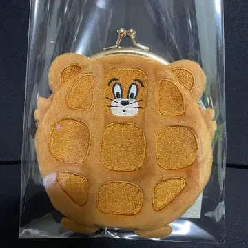 톰과 제리 가마구치 지갑 코인 케이스 와플 제리