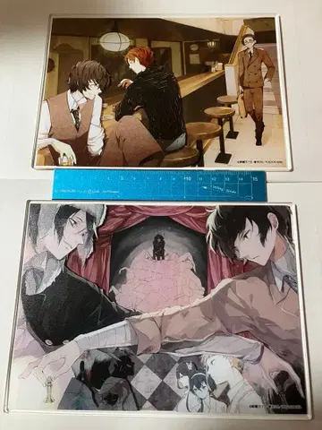 문호 스트레이독스 16권, 17권 한정판 아크릴 플레이트 2개 세트