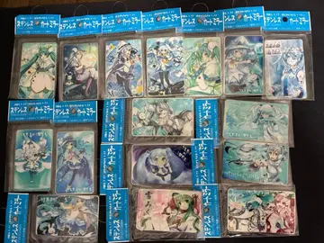 스테인리스 카드 거울 하츠네 미쿠 16장