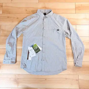 [4] 밀레 인섹트 배리어 롱 슬리브 체크 셔츠 L 사이즈