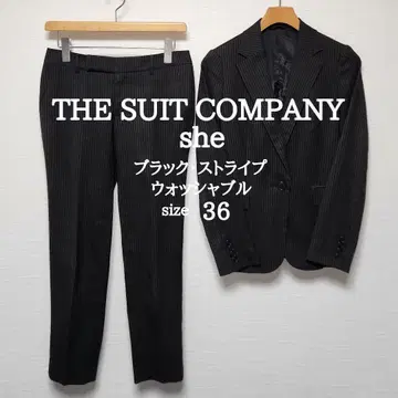 수트 컴퍼니 여성용 비즈니스 팬츠 수트 워셔블