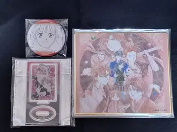 환상게임 색지 캔뱃지 아크릴 스탠드 3종 원화전 귀숙 유숙 익숙