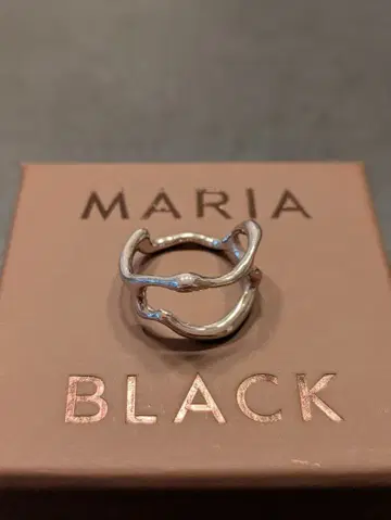MARIA BLACK 실버 반지