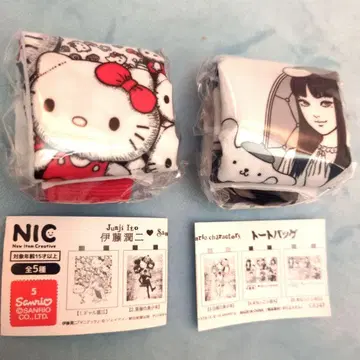 산리오 이토 준지 토트백 갸루 토미에 가챠