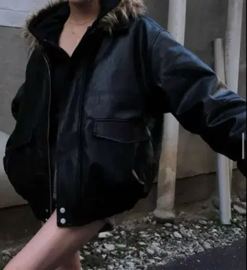 felim LEATHER BOA JACKET