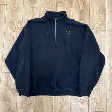 하프 지퍼 맨투맨 세븐일레븐 구제 의류