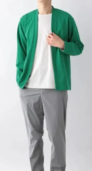 [택 포함 미사용 새상품] 글로벌 워크 사라사마 드라이 가디건