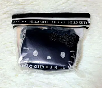 헬로키티 브릴미 블랙 파우치 즈보라에게 친절한 미니 화장품 파우치