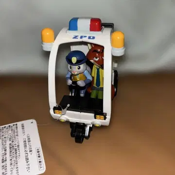 주디 & 닉 풀백카 미니 순찰차 주토피아 디즈니 택 포함