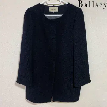 BALLSEY 보르지 울 코트 노카라 자켓 아우터