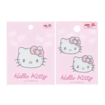 신상 키티 씰 와펜 산리오 자수 패치 2개 세트 미개봉