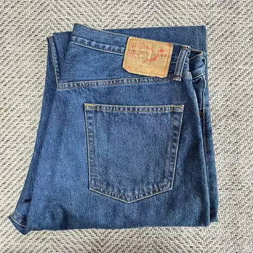 orSlow x BEAMS / 별주 Dad's 데님 팬츠 BLUE