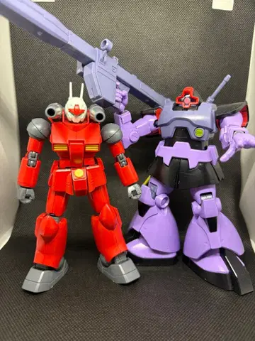 HGUC 돔 & HGUC 건캐논 (리바이브) 완성품 정크