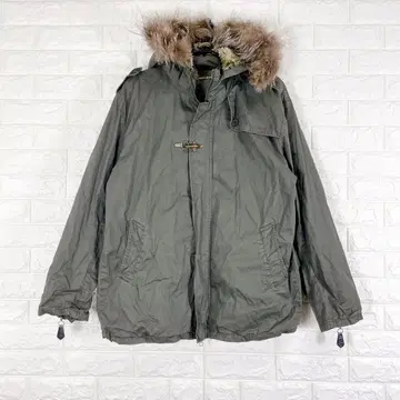 unlimited ability 퍼 달린 밀리터리 자켓 아우터