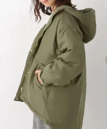 LEPSIM 렙심 충전솜 후드 코트 모즈 코트