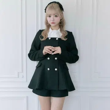 [Belle Charme/셋업 가능] 클래시컬 프릴 칼라 자켓