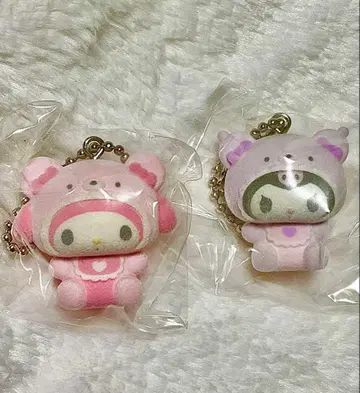 시크릿 오너먼트 마스코트 마이멜로디 & 쿠로미 미개봉 새상품