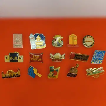 P5 프랑스 잡화 핀즈 핀 배지 빈티지 앤티크