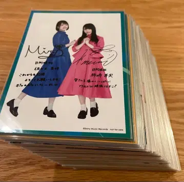 히나타자카46 브로마이드 묶음 판매 약 200장