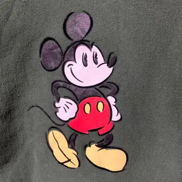 빈티지 Disney Store 미키마우스 맨투맨 그린