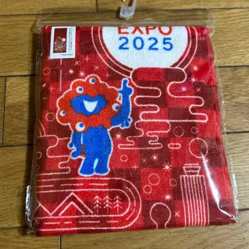 미사용품 오사카 만박 2025 미야쿠미야쿠 페이스 타월