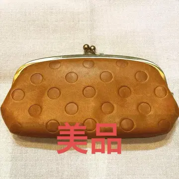 zucchero 즈케로 지갑 카드 홀더 코인 케이스 카멜 미사용에 가까움