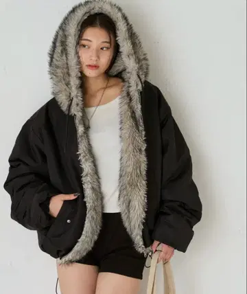 who'swhogallery 리버서블 퍼 블로존