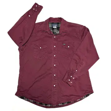 XL 사이즈 랭글러 셔츠 자켓 남성용 미국 빈티지 의류 웨스턴 바이